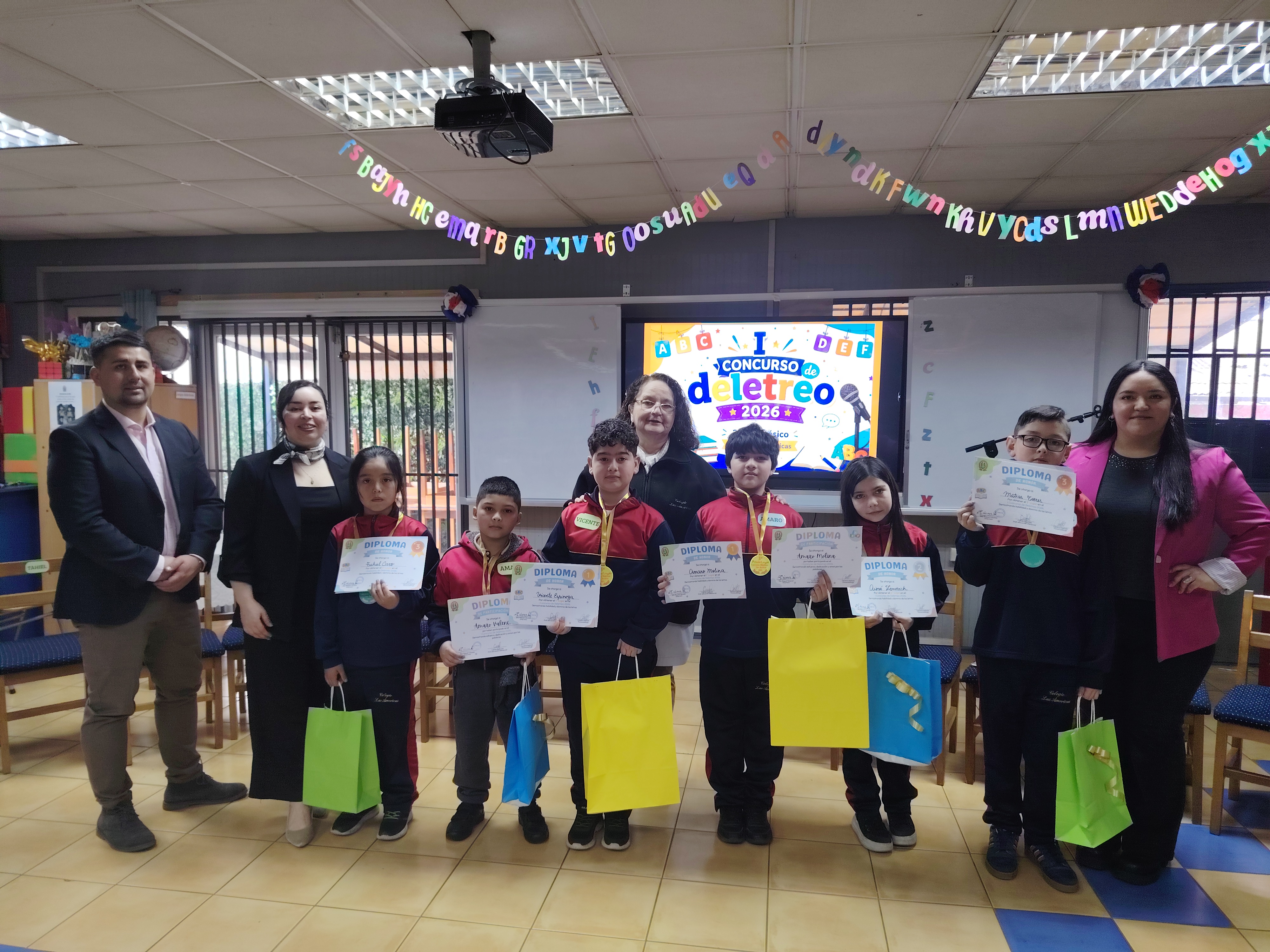 Gran Concurso de Deletreo en Colegio Las Américas