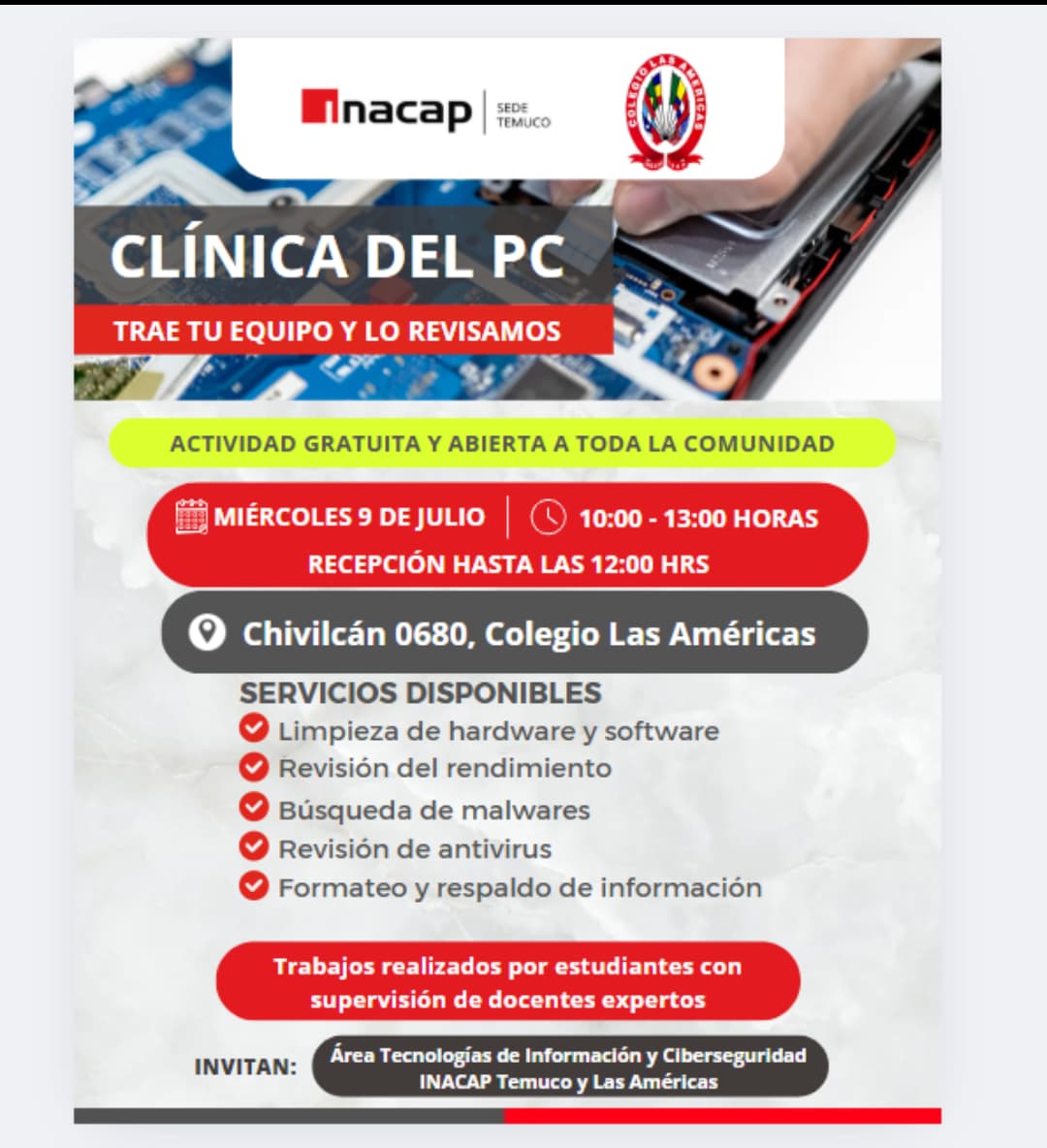 Clínica del PC: Una Oportunidad Gratuita para Revisar y Mejorar tu Equipo