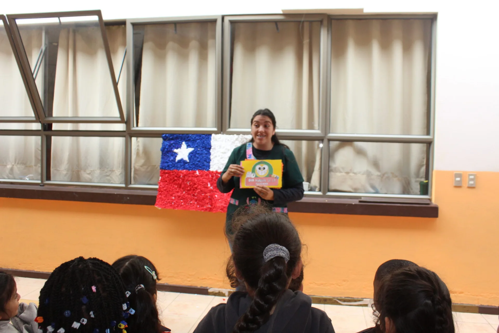 Primer Acto Cívico del Año en Nivel de Pre básica