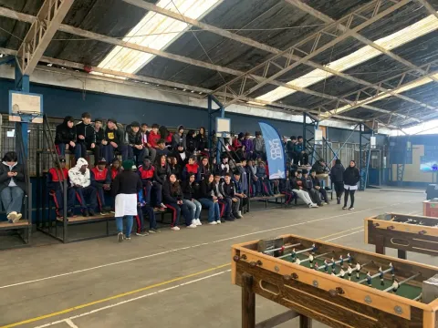 Recreo entretenido Colegio Las Américas