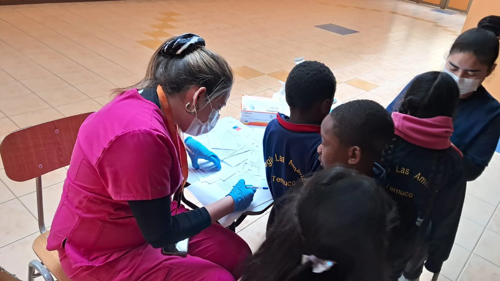 Salud dental en párvulos: Operativo preventivo en el colegio