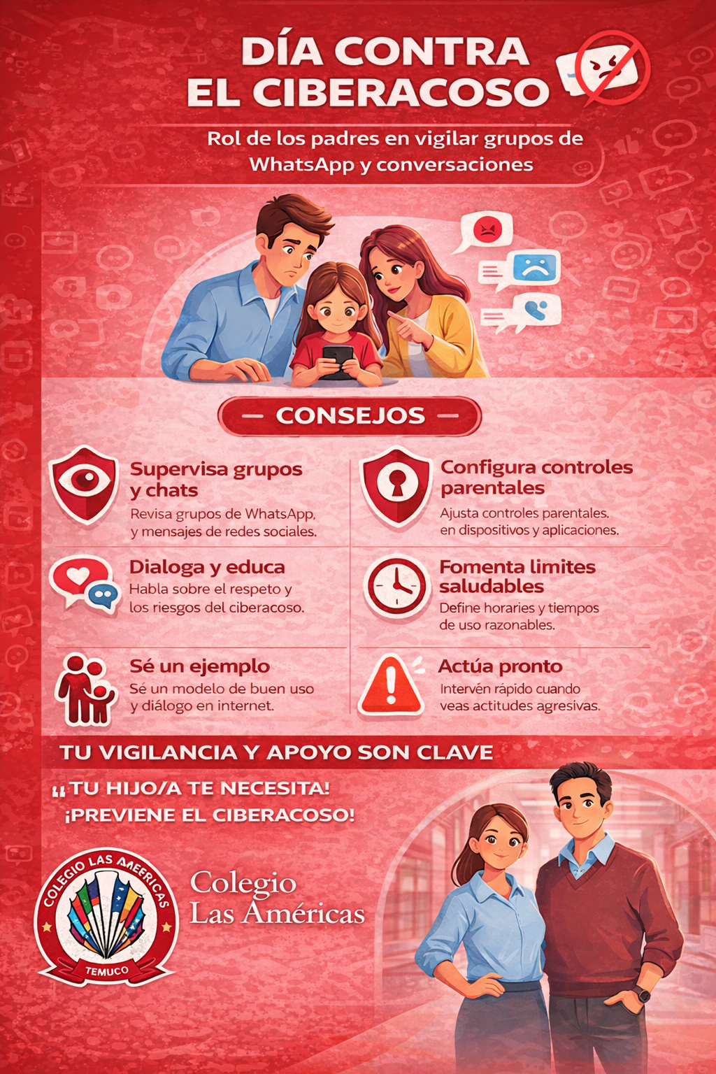 Infografia Día Ciberacoso para Apoderados 2
