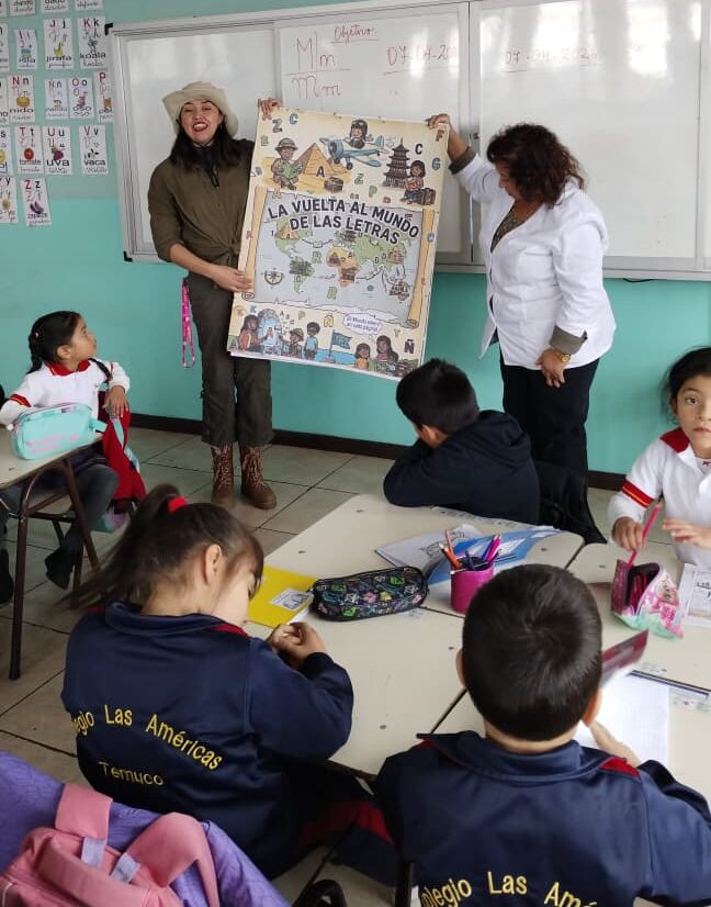 Proyecto de lectura lúdica: Estudiantes viajan por el mundo
