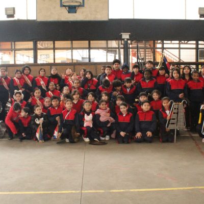 Banda del Colegio Las Américas ensaya en La Granja
