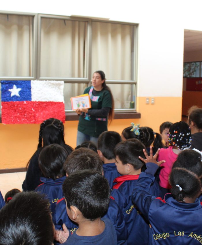Primer Acto Cívico del Año en Nivel de Pre básica