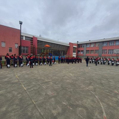 Banda de Guerra del Colegio Las Américas de Temuco Fortalece Lazos en Encuentro Artístico