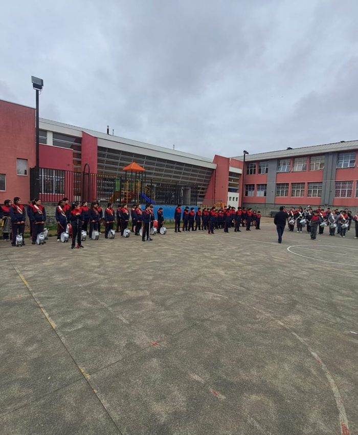 Banda de Guerra del Colegio Las Américas de Temuco Fortalece Lazos en Encuentro Artístico