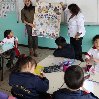 Proyecto de lectura lúdica: Estudiantes viajan por el mundo