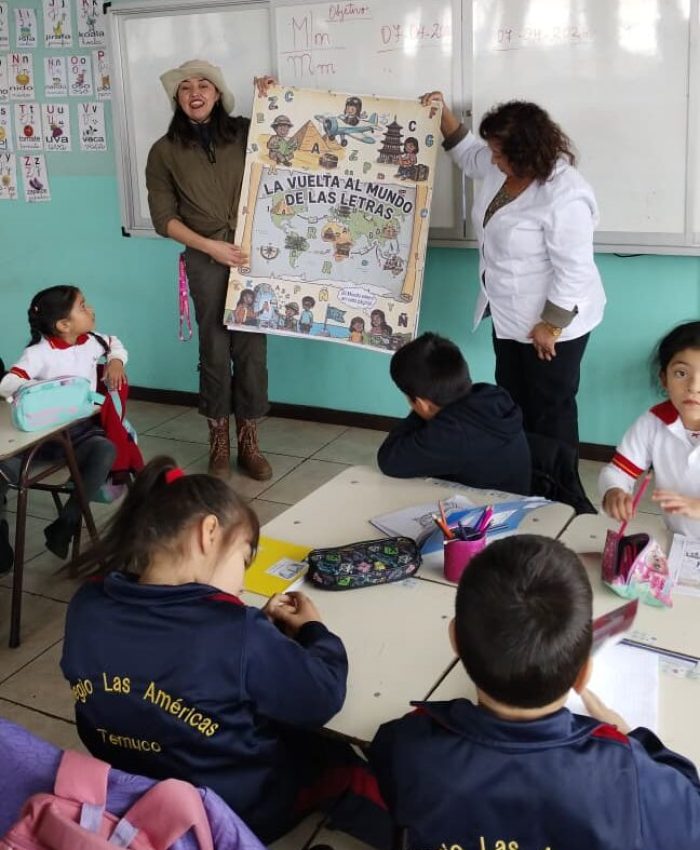 Proyecto de lectura lúdica: Estudiantes viajan por el mundo